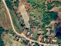 Casa cu 2 camere si teren 4887mp de vanzare in Dabaca