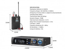 Sistem monitorizare In-ear Debra UHF si BT 5.0