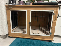Cușcă animale -lemn și oțel
