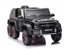 Masinuta electrica Mercedes G63 6x6 210W 12V 10Ah Black
