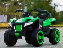 ATV electric pt. 2 copii 4x4 Kinderauto SuperOffroad V2, 4x45W Green