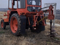 Burghiu. Sistem de forat gropi