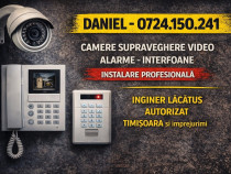 Instalare Camere Supraveghere Video Interfoane Alarme