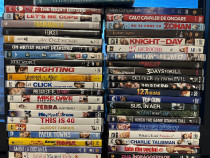 Lot 54 filme de colectie dvd, toate genurile, romana, noi