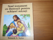 Noul Testament cu ilustratii pentru ochisori micuti ( rara )