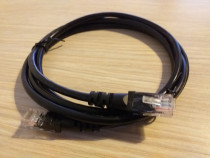 Cablu internet, retea cablu UTP 1.5 m, Negru