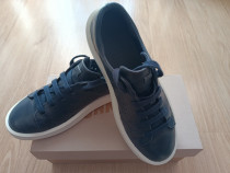 Pantofi sport de piele cu perforatii Courb - CAMPER, bleumar