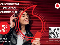 Cartele Vodafone 0 euro activate cu carton pret per/bucata