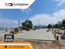 Lucrări profesionale de turnare și finisare beton. 2000 mp/zi!