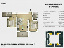 Promo Limitata - Ap 3 camere Berceni - 400m Metrou - Pisc...
