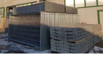 Gard provizoriu gard de santier - baze de beton