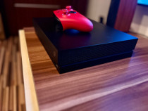 Xbox One X + controller Pulse Red