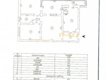 Faleza Nord - Delfinariu, apartament 3 camere, CF.0, et.3/3,