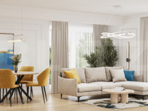 Apartament 2 camere, 53 mp, terasa 22 mp, garaj, zona Vivo