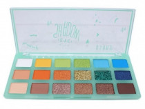 Paleta farduri de ochi, Ushas, Eyeshadow Glitter, 18 culori