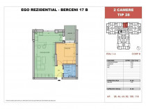 Nou 2 Camere - Metrou - Berceni