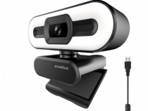 Camera Web Exaltus® 2K, Rezolutie mare, 30fps, Webcam Full HD