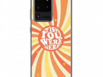 Husa telefon Wish You Were Here Clear Samsung Galaxy S20 Ultra