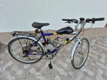 Bicicleta DHS cu motor