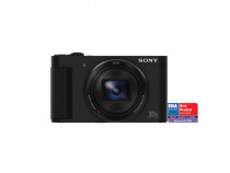 Sony DSC-HX90V Aparat Foto Compact 18.2MP Wi-Fi GPS Negru