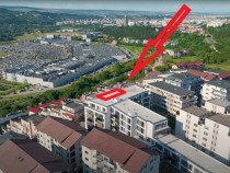 Inchiriez penthouse cu 3 camere 2 bai, terasa si garaj linga Vivo Mall