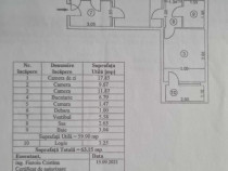 3 camere renovat centrala termica Brancoveanu - Piata Resita