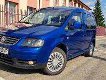 VW Caddy Life 1.9 TDI 75cp- 5 locuri an 2007