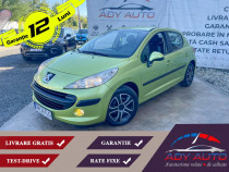 PEUGEOT 207 . 1,4 Diesel . Rate fixe . Garantie 12 luni . Bay back .