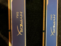 DDR3 - 2 sticks 4gb fiecare Hyper X blu