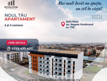 COMISION 0% Apartamente 2 si 3 camere-Regele Ferdinand 77E,Baia Mare