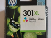 Cartuse noi HP 301 XL negru și tricolor