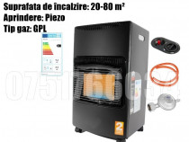 Soba Radiator Semineu Mobil Gaz GPL 4.2kw Caldura + Furtun + Regulator