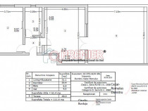 Metrou Dimitrie-Leonida apartament 2 camere cu terasa 109mp