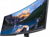 Monitor curbat led ips dell 49''; dual qhd, display port, negru