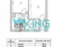 Ferdinand, Gara Obor | 2 Camere | Balcon | Decomandat