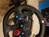 Volan Logitech G29 set, pedale, schimbător, bonus joystick