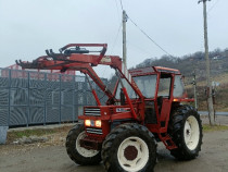 Tractor fiat agri 70-90 cu încărcător frontal