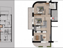Apartament Deosebit, 83,36mp, Bloc Nou