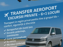 Transfer aeroport in regim privat 6+1 locuri*airport transfer*avion!