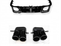 Difuzor cu Aspect M3, GTS cu LED, Evacuare - BMW 3 Series G20 (2019+)