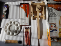 Sevalet pictura acril cu accesorii DALER ROWNEY SUGILAT
