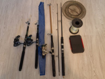 Set 4 lansete pescuit