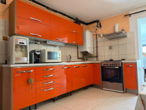 Set complet mobila bucatarie portocaliu lucios disponibila imediat