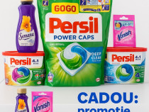 Pachet Promoțional Persil Power Caps – CURĂȚARE EFICIENTĂ + CADOU