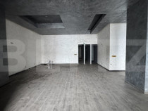 Spațiu comercial parter bloc, 148 mp, vitrină, terasă, Ca