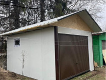 Garaje auto pe structură metalică