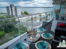 Apartament 2 camere, 50m de plaja , mobilat/utilat,lux, mode