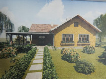 Casa la rosu - proiect deosebit- teren in concesiune