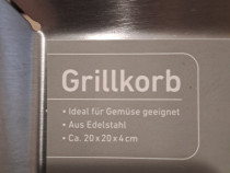 Set 3 vase din inox pentru gratar