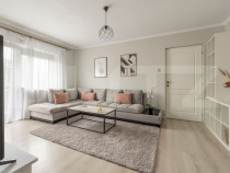 Apartament cochet de 2 camere, 54 mp + balcon, Sud-Est, Mar